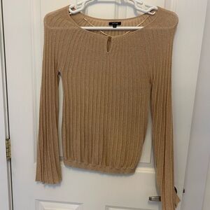 Apt. 9 Light Brown Crew Neck Sweater